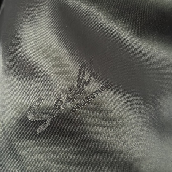 Gorgeous SACHI wool & cashmere 3/4 length coat w/ fur trimmed hood - Picture 5 of 10